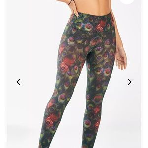 Fabletics high waisted printed power hold leggings
